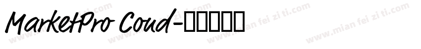MarketPro Cond字体转换